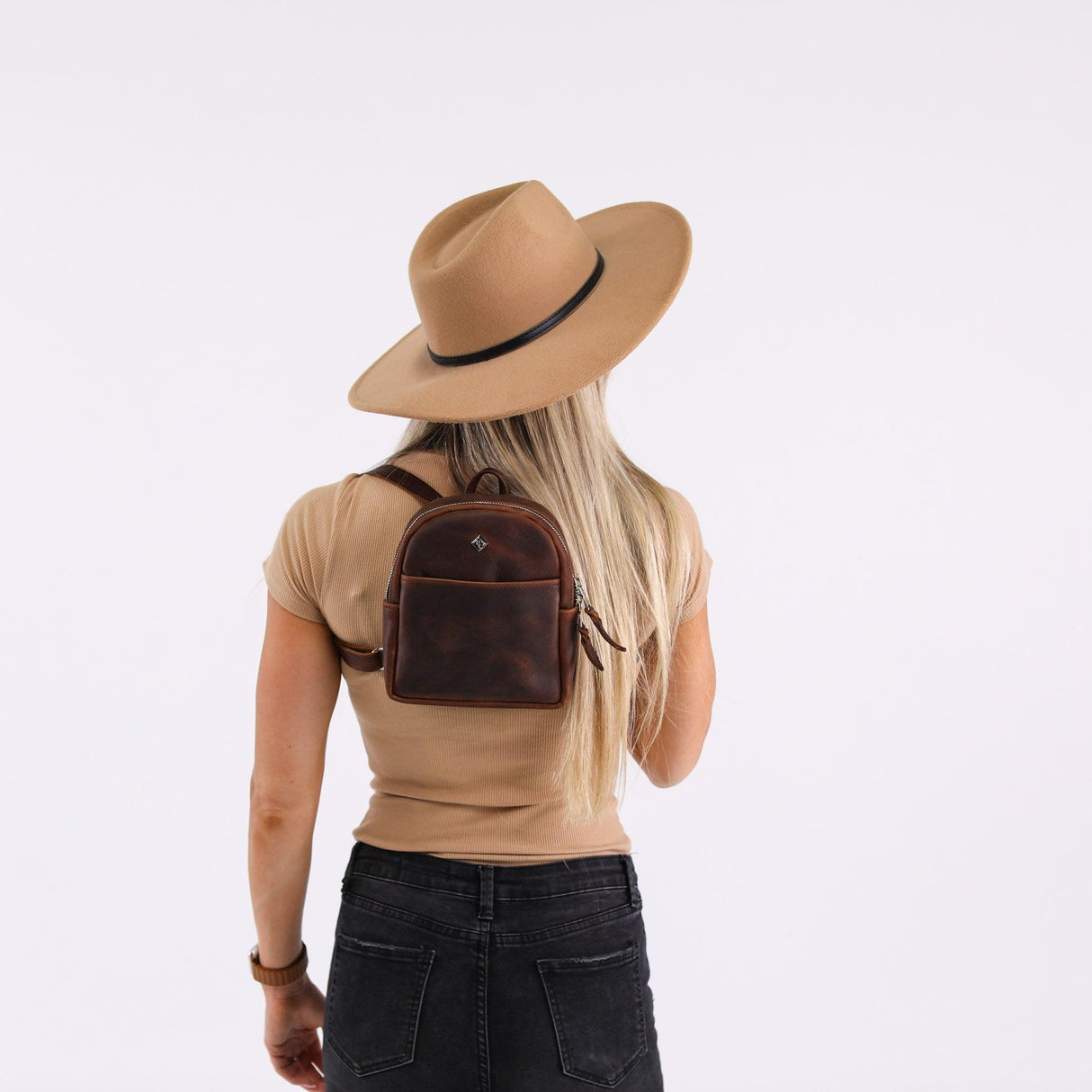 Mini Leather Backpack by Lifetime Leather Co - Vysn