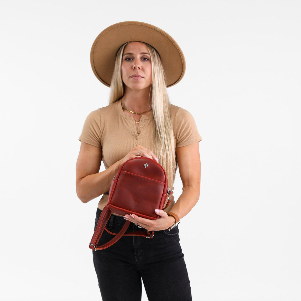 Mini Leather Backpack by Lifetime Leather Co - Vysn