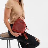 Mini Leather Backpack by Lifetime Leather Co - Vysn