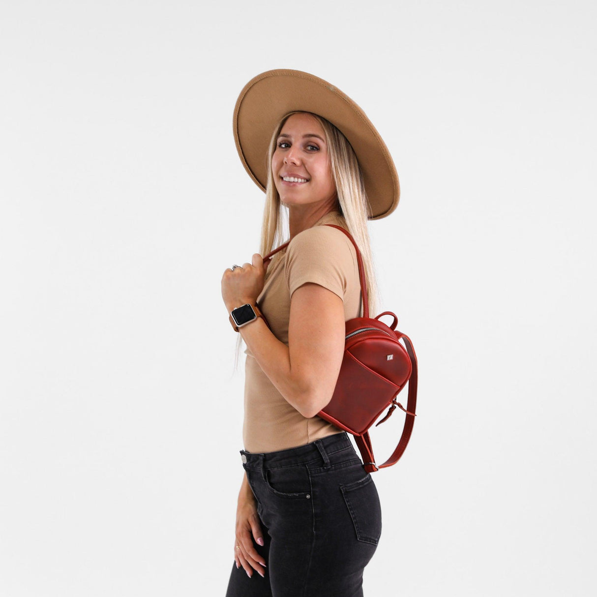 Mini Leather Backpack by Lifetime Leather Co - Vysn