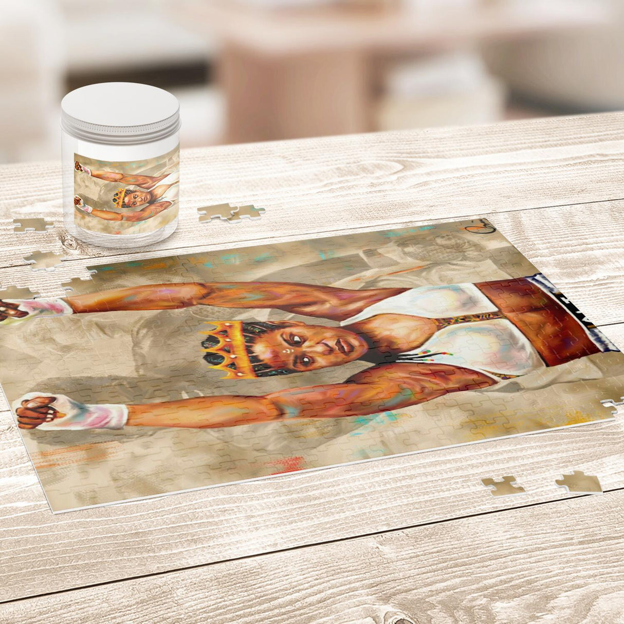 MOHAMMED ALI RUMBLE ART PUZZLE by KoultureKanvas - Vysn