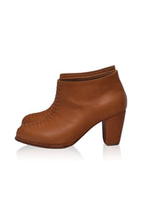 Monte Carlo Leather Booties by ELF - Vysn