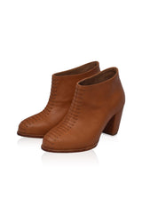 Monte Carlo Leather Booties by ELF - Vysn