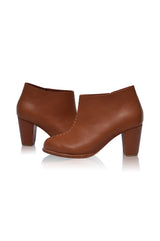 Monte Carlo Leather Booties by ELF - Vysn