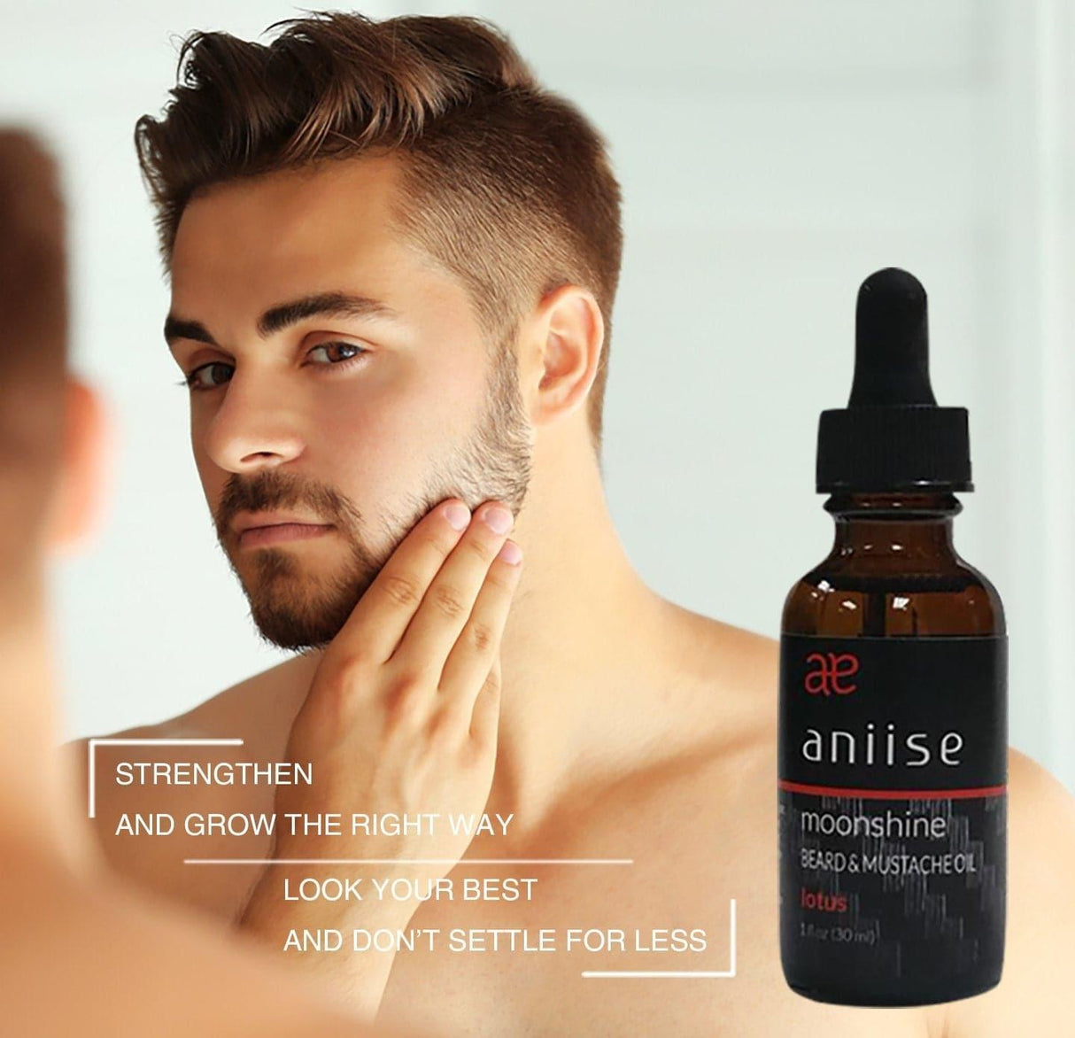 Moonshine Beard and Mustache Oil by Aniise - Vysn