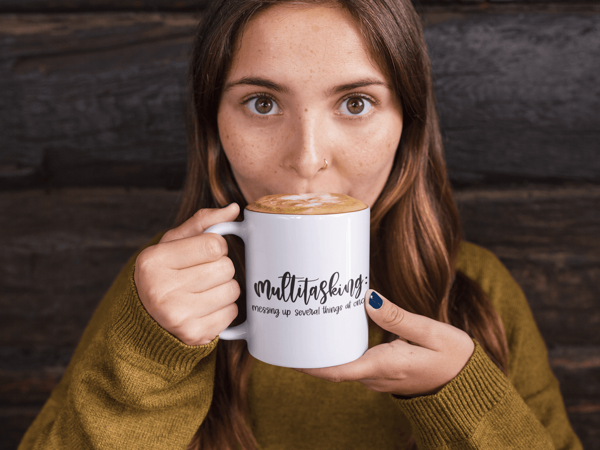 Multitasking Definition Sarcastic Mug by WinsterCreations™ Official Store - Vysn