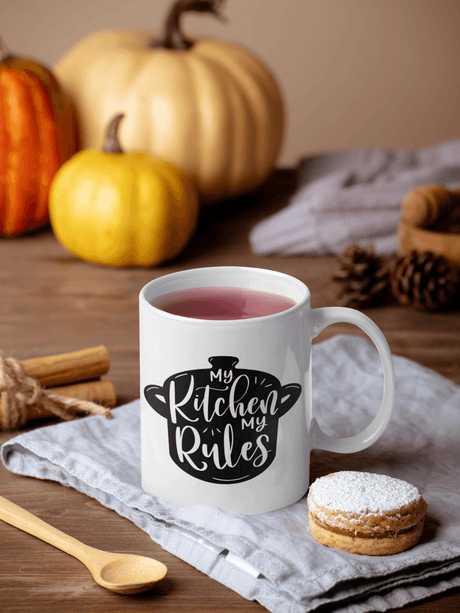 My Kitchen My Rules Kitchen Mug by WinsterCreations™ Official Store - Vysn