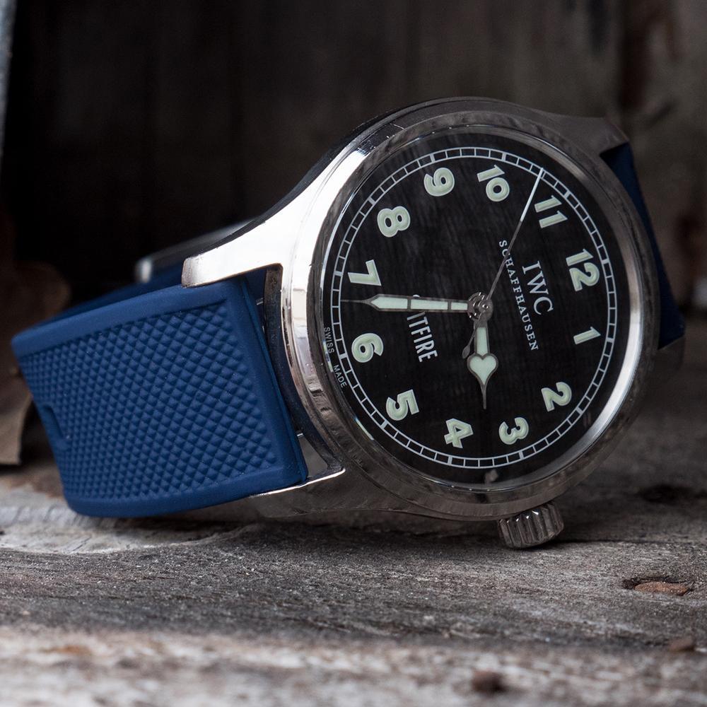 Navy Blue | Elite Silicone by Barton Watch Bands - Vysn