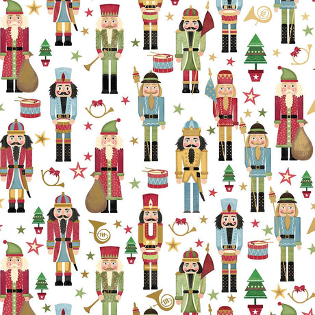 Nutcracker Christmas Gift Wrap by Present Paper - Vysn