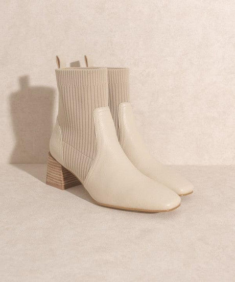 Oasis Society Geraldine - Sock Bootie by Blak Wardrob - Vysn