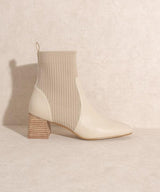 Oasis Society Geraldine - Sock Bootie by Blak Wardrob - Vysn