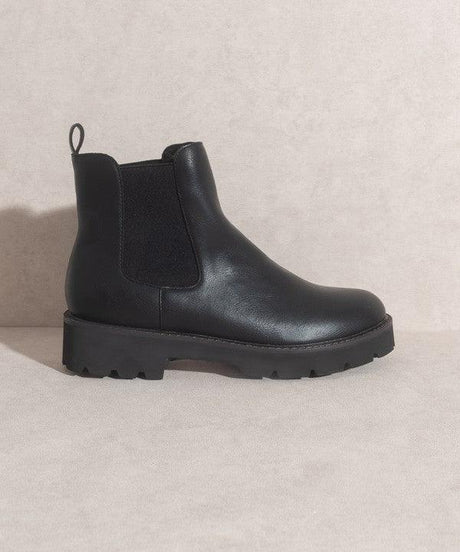 Oasis Society Gianna - Chunky Sole Chelsea Boot by Blak Wardrob - Vysn