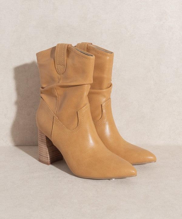 Oasis Society Mavis - Western Style Bootie by Blak Wardrob - Vysn