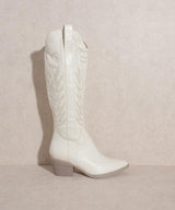 OASIS SOCIETY Samara - Embroidered Tall Boot by Blak Wardrob - Vysn