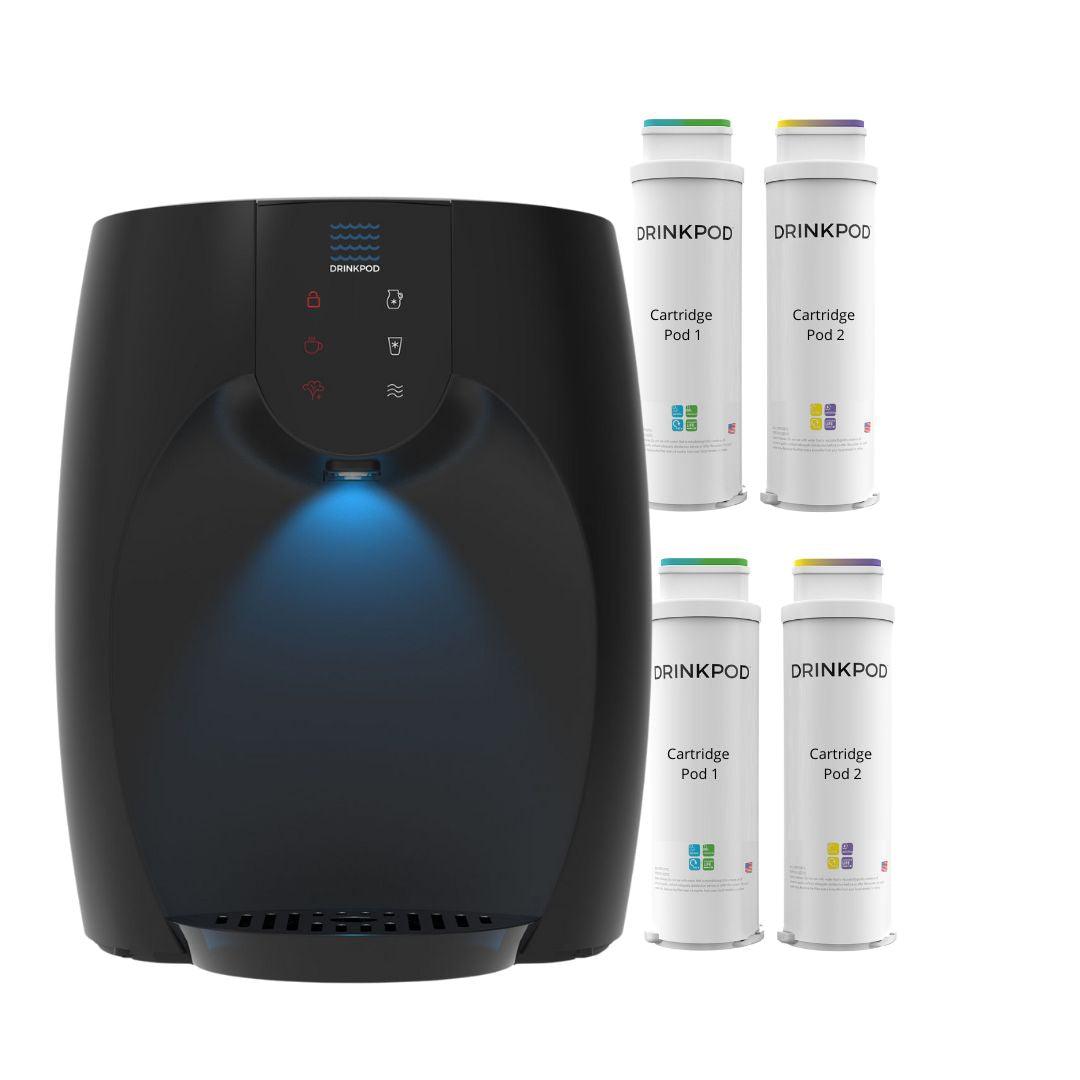 Onyx Pro Series - Counter Bottleless Watercooler | UV Light | Ultra+3 Purification by Drinkpod - Vysn