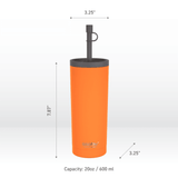 Orange Super Sippy Tumbler by ASOBU® - Vysn