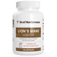 Organic Lions Mane Extract Capsules by Real Mushrooms - Vysn