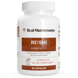 Organic Reishi Mushroom Capsules by Real Mushrooms - Vysn