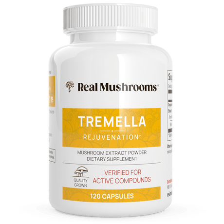 Organic Tremella Extract Capsules by Real Mushrooms - Vysn