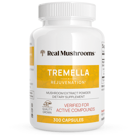 Organic Tremella Extract Capsules by Real Mushrooms - Vysn