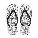 Panel Pattern, Street Art Flip-Flops by Art-O-Rama Shop - Vysn