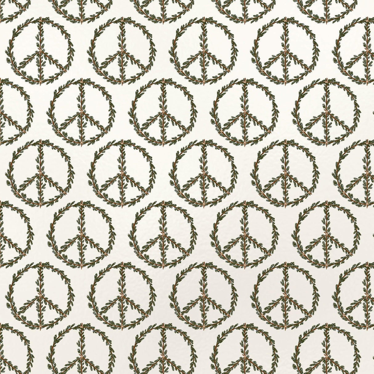 Peace Christmas Gift Wrap by Present Paper - Vysn