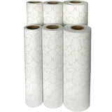 Pearl Damask Wedding Gift Wrap by Present Paper - Vysn