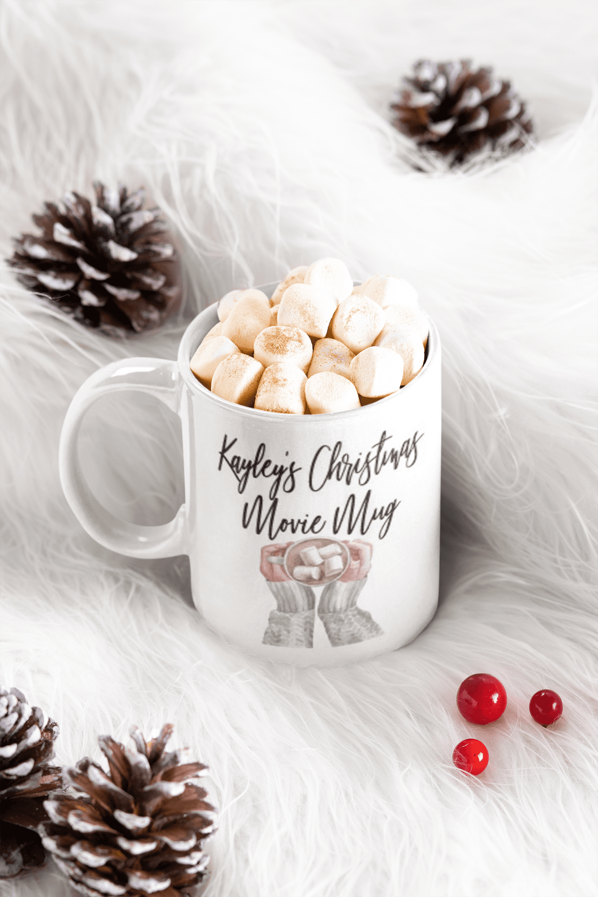 Personalised Name Christmas Movie Ceramic Mug by WinsterCreations™ Official Store - Vysn