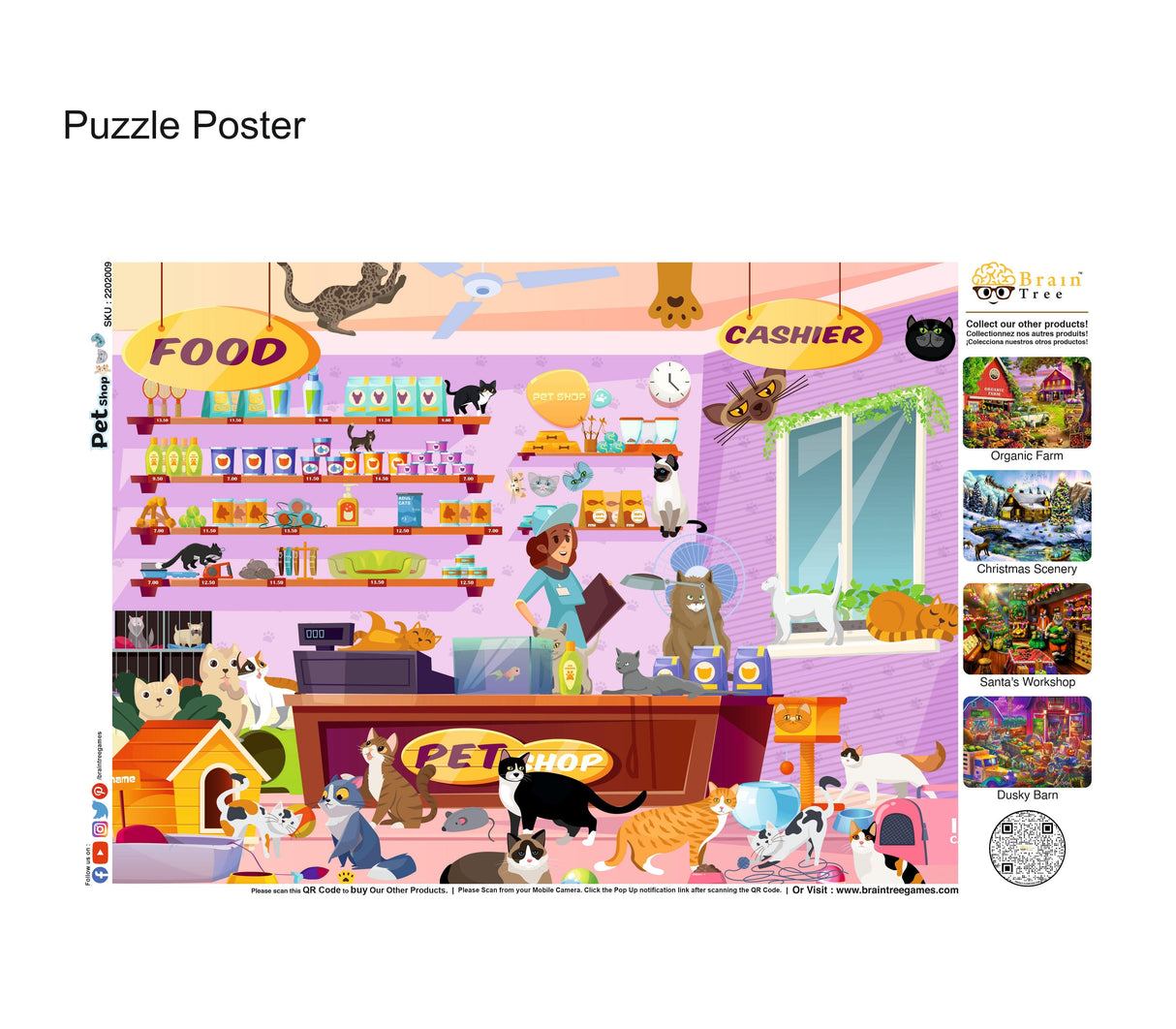 Pet Shop 500 Pieces Jigsaw Puzzles by Brain Tree Games - Jigsaw Puzzles - Vysn