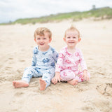 Pink Crab Pajamas by Little Hometown - Vysn