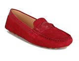 Piper Bordeaux Nubuck/Bordeaux Leather by Joan Oloff Shoes - Vysn