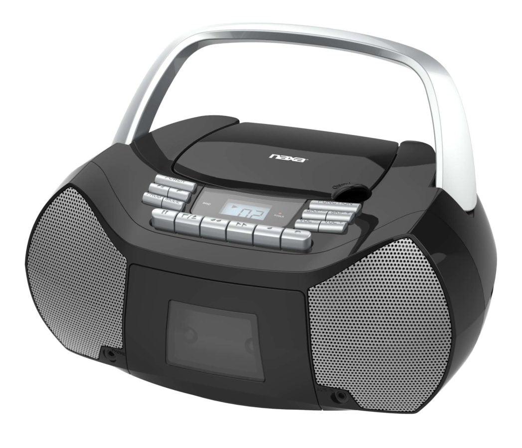 Portable CD/Cassette Boombox - VYSN