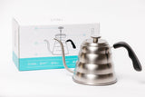 Pour Over Gooseneck Coffee Kettle with Thermometer by Barista Warrior - Vysn