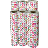 Pretty Hearts Love Gift Wrap by Present Paper - Vysn