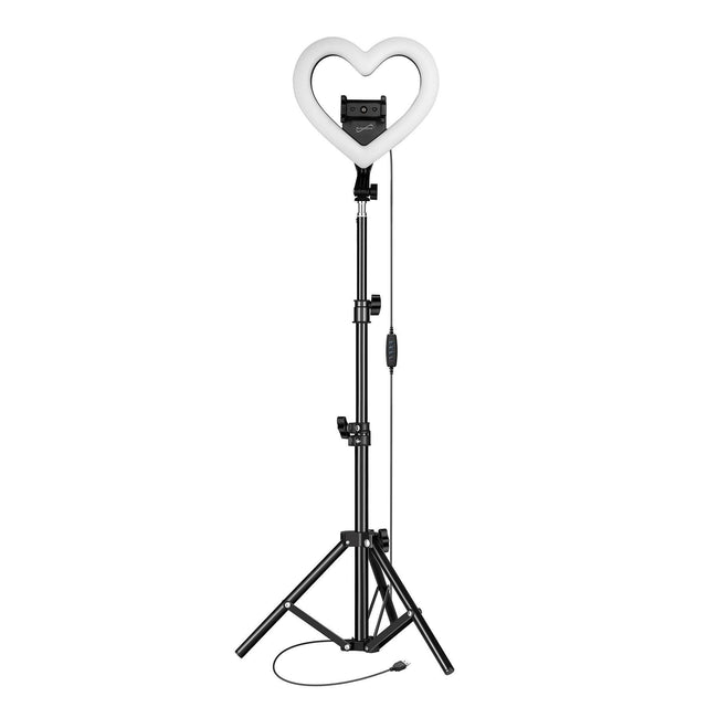 PRO Live Stream 10" Heart Shaped Selfie Ring Light (SC-2310SRH) - VYSN