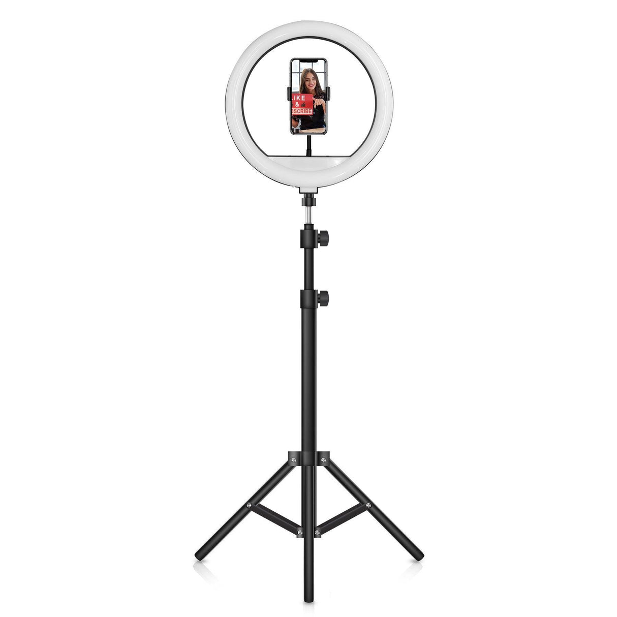 PRO Live Stream 14" Floor Standing Selfie Ring Light (SC-2410SR) - VYSN