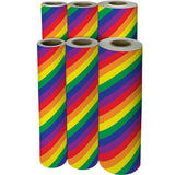 Rainbow Stripe Gift Wrap by Present Paper - Vysn