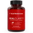 RealClarity - Lion's Mane, Ashwagandha, Rhodiola and Bacopa by Real Mushrooms - Vysn