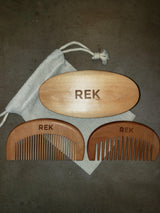 REK Beard Brush and Comb Kit | REK Cosmetics by REK Cosmetics - Vysn