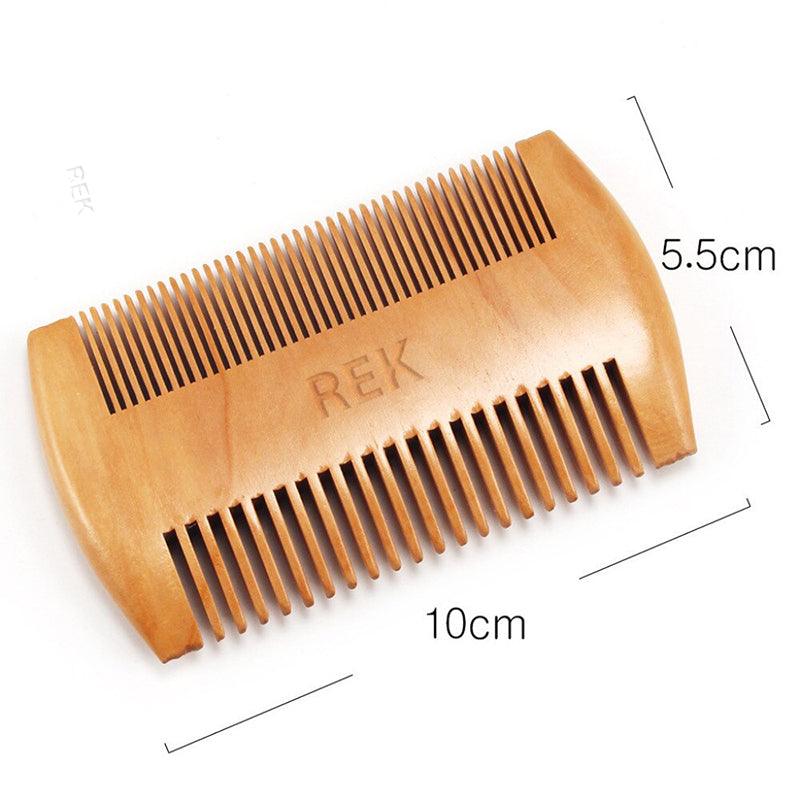 REK Sandalwood Beard Comb | REK Cosmetics by REK Cosmetics - Vysn