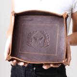 Rivet Valet Tray by Lifetime Leather Co - Vysn