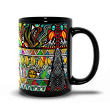 Sacred African Black Culture Coffee Mug by KoultureKanvas - Vysn