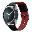 Samsung Galaxy Watch3 | Elite Silicone | Black Top / Crimson Red Bottom by Barton Watch Bands - Vysn