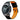 Samsung Galaxy Watch3 | Elite Silicone | Black Top / Pumpkin Orange Bottom by Barton Watch Bands - Vysn