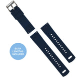 Samsung Galaxy Watch3 | Elite Silicone | Navy Blue by Barton Watch Bands - Vysn