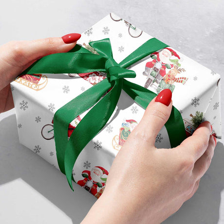 Santa Delivery Christmas Gift Wrap by Present Paper - Vysn