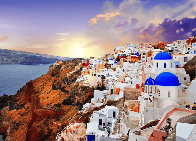 Santorini Jigsaw Puzzles 1000 Piece by Brain Tree Games - Jigsaw Puzzles - Vysn