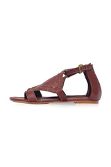 Savannah Leather Sandals by ELF - Vysn