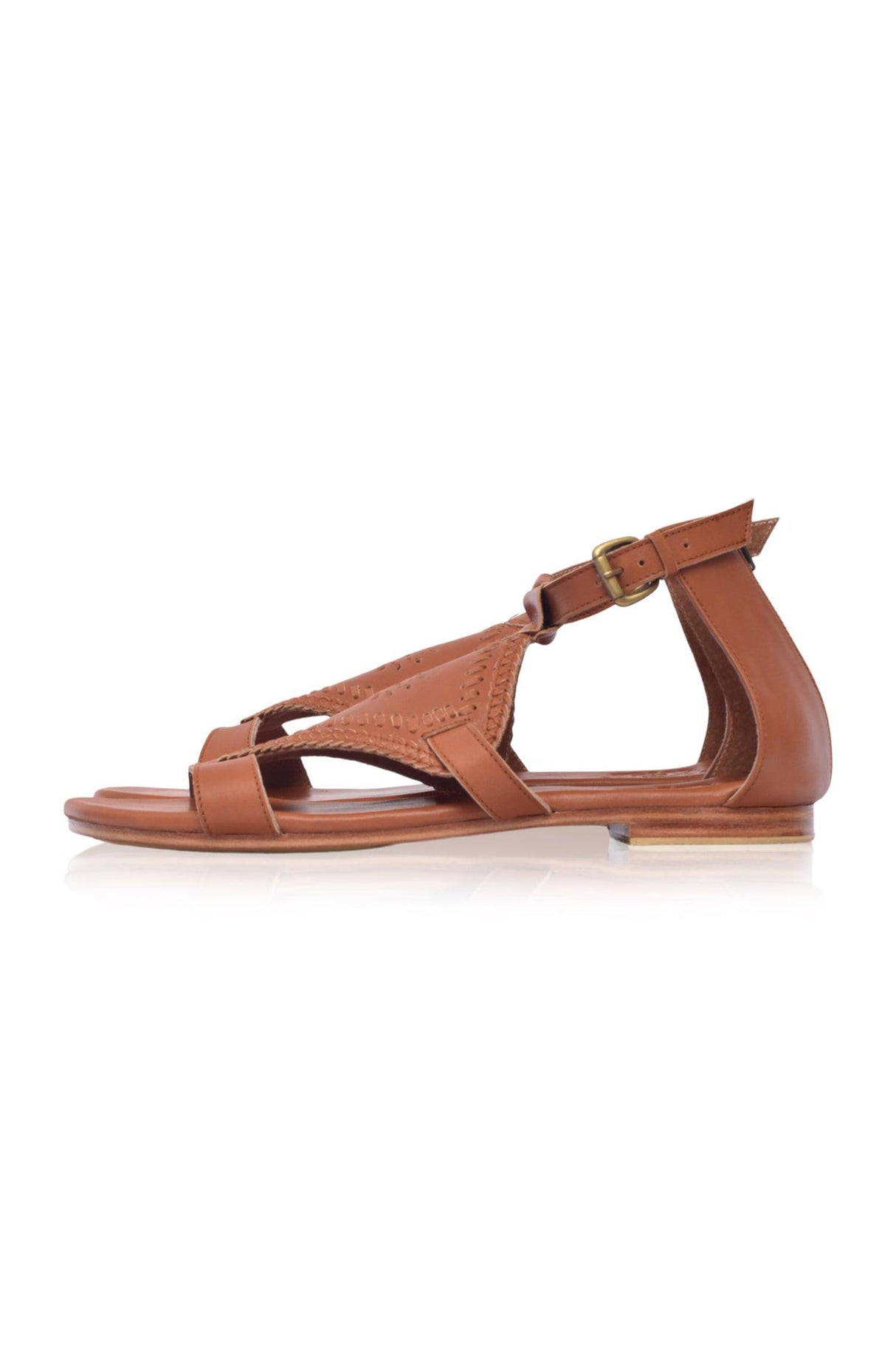 Savannah Leather Sandals by ELF - Vysn