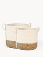 Savar Basket with Side Handle by KORISSA - Vysn